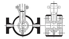 With a steam jacket heating