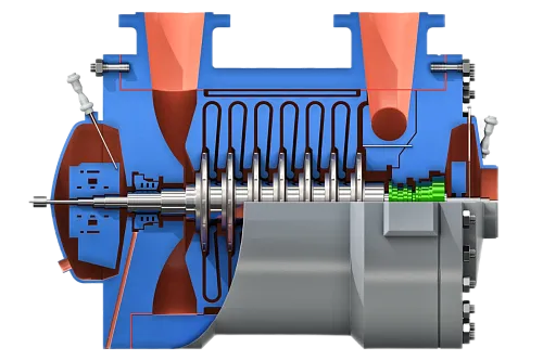 Image 1 for Vertically Split (Barrel-Type) Centrifugal Compressors 
